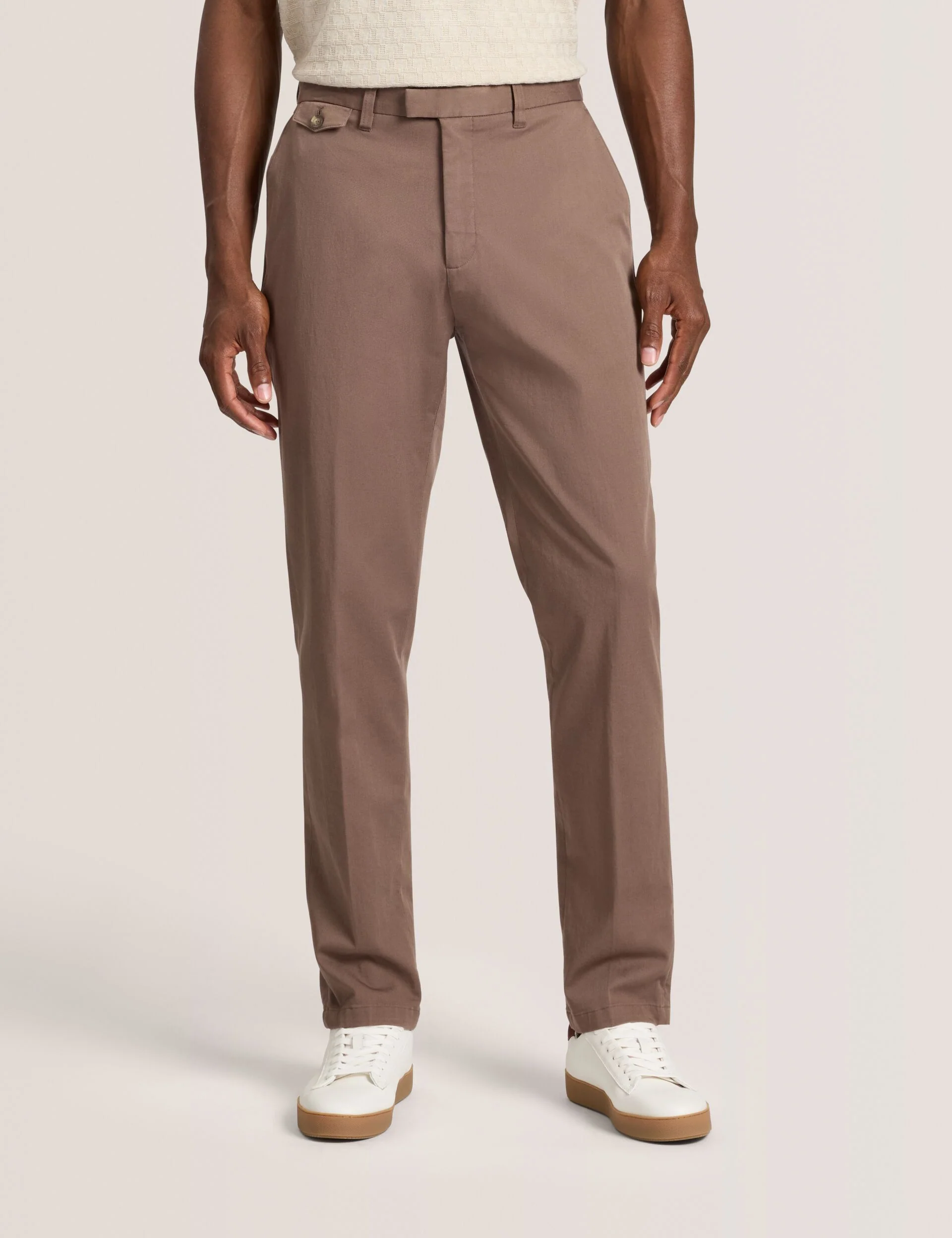 HEAVY TWILL CHINO | BROWN