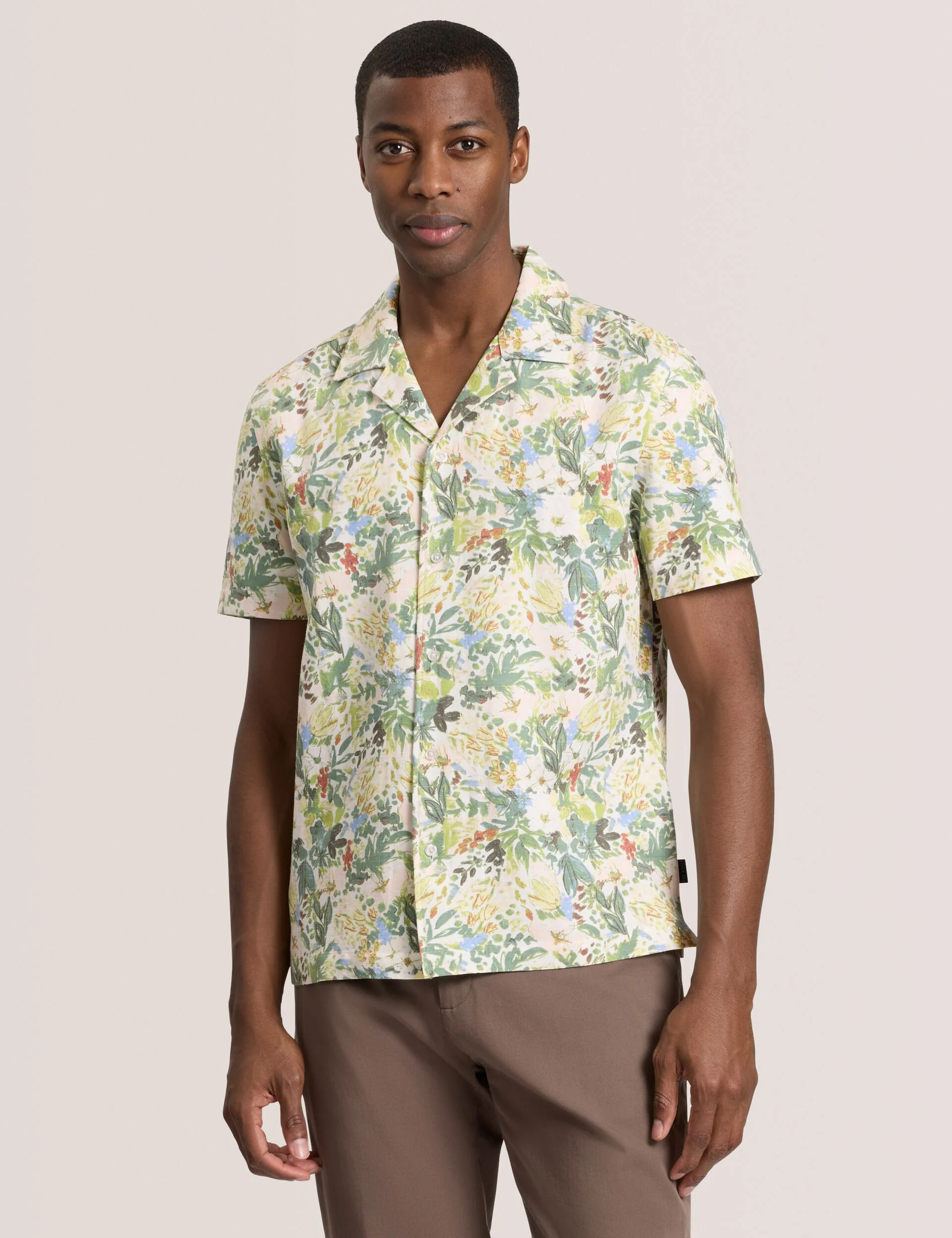 PRINTED SHIRT | STONE