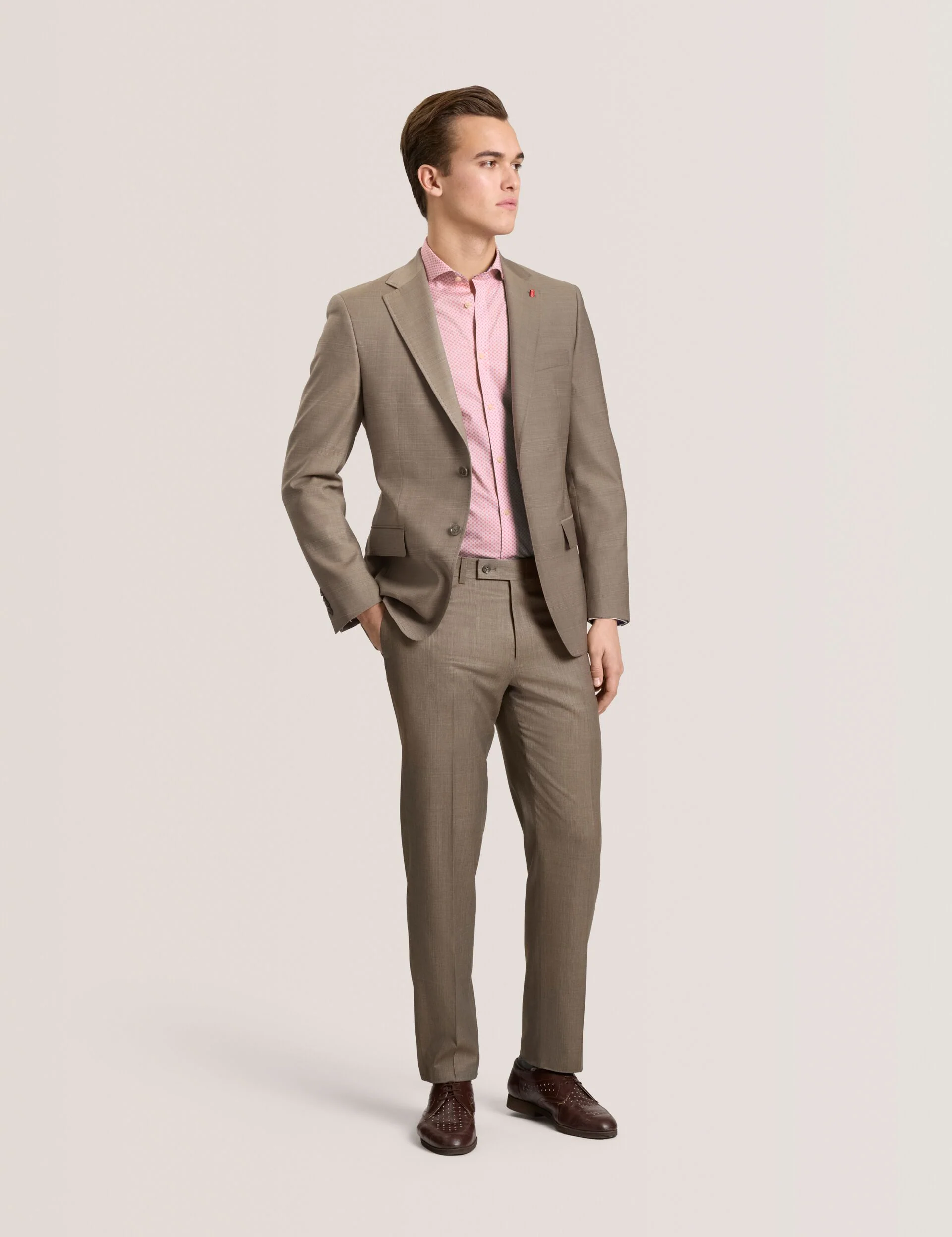 WINTER-CHECK | LIGHT BROWN - Image 2