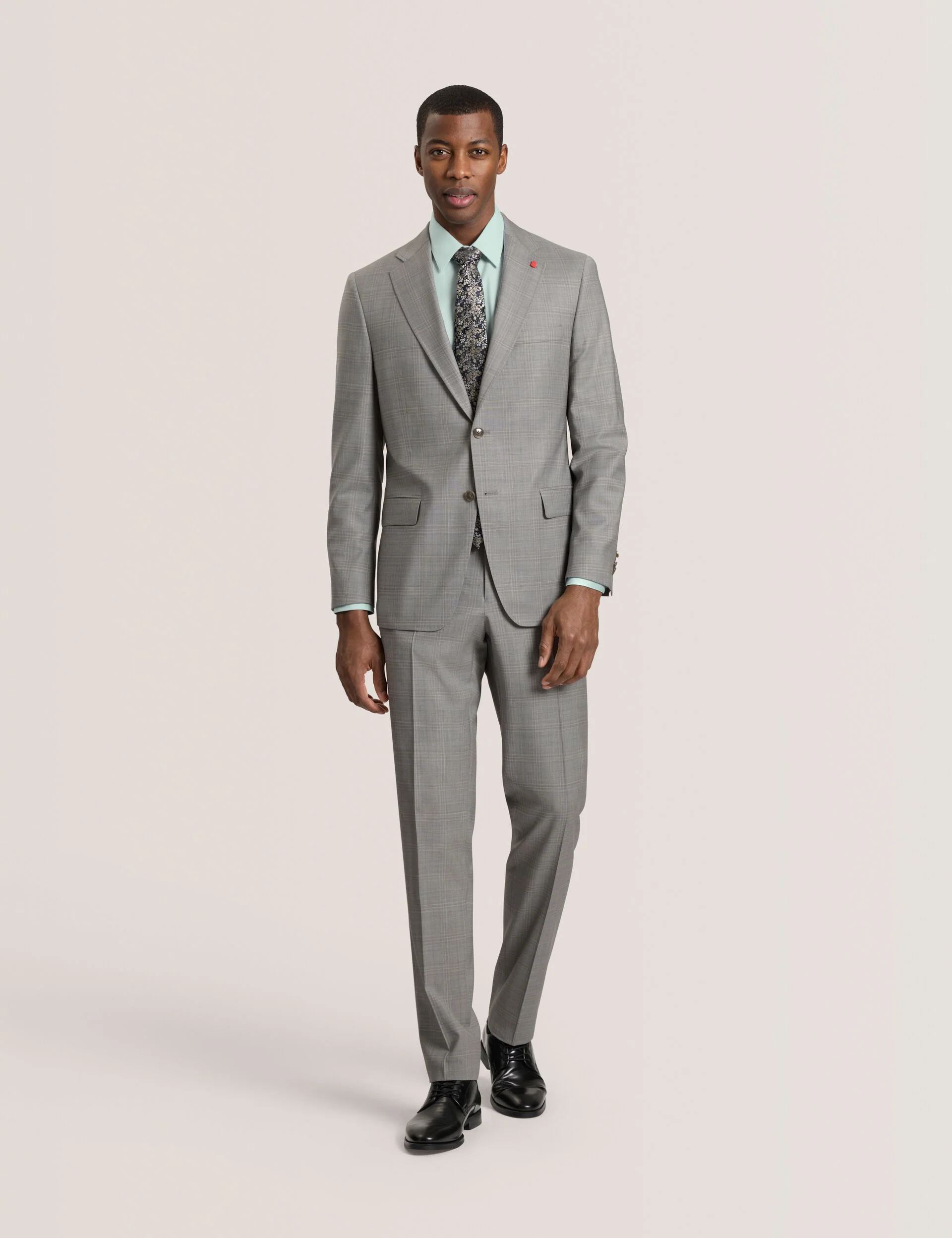 WINTER-CHECK | MID GREY - Image 2
