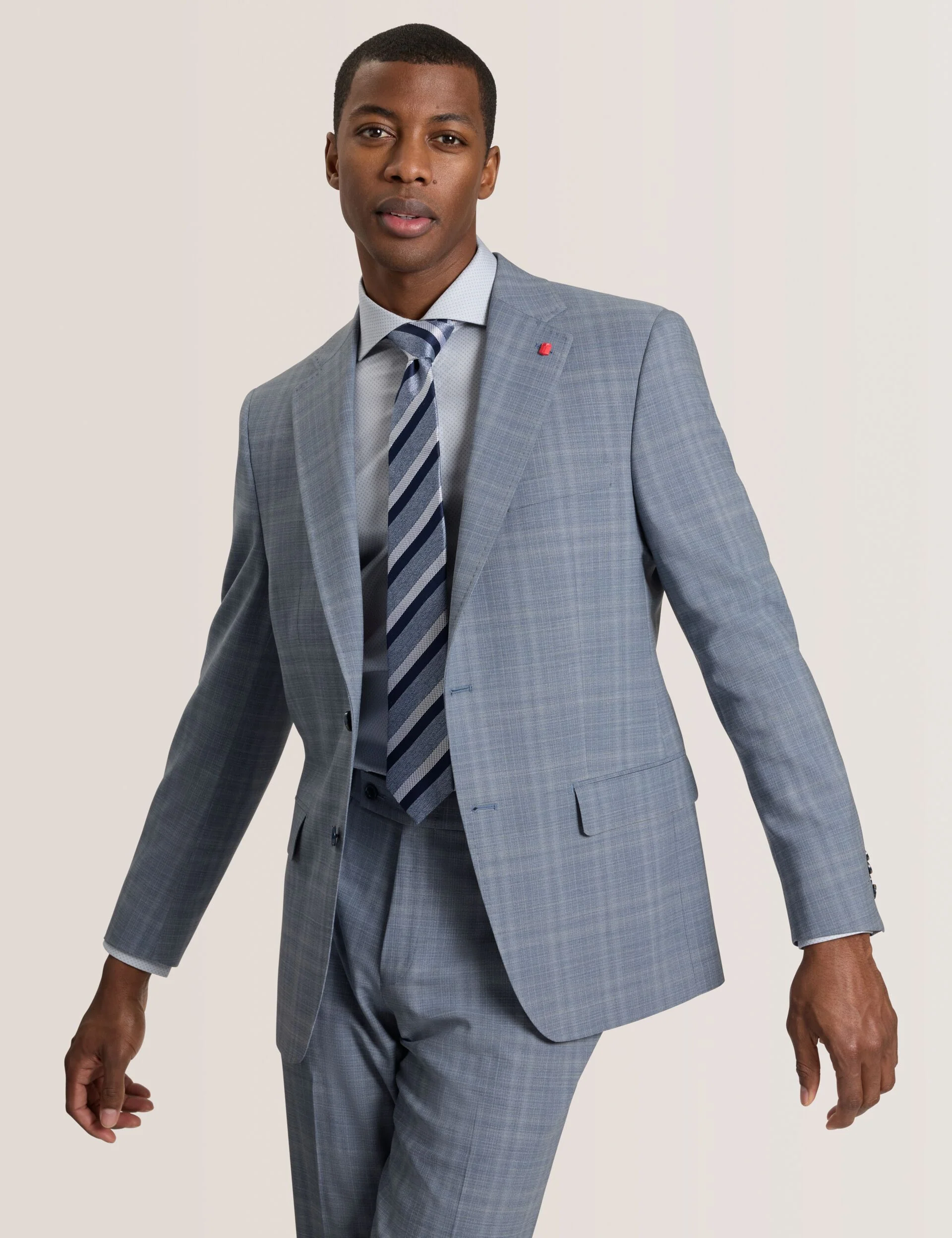 WRIGHT-CHECK | MID BLUE